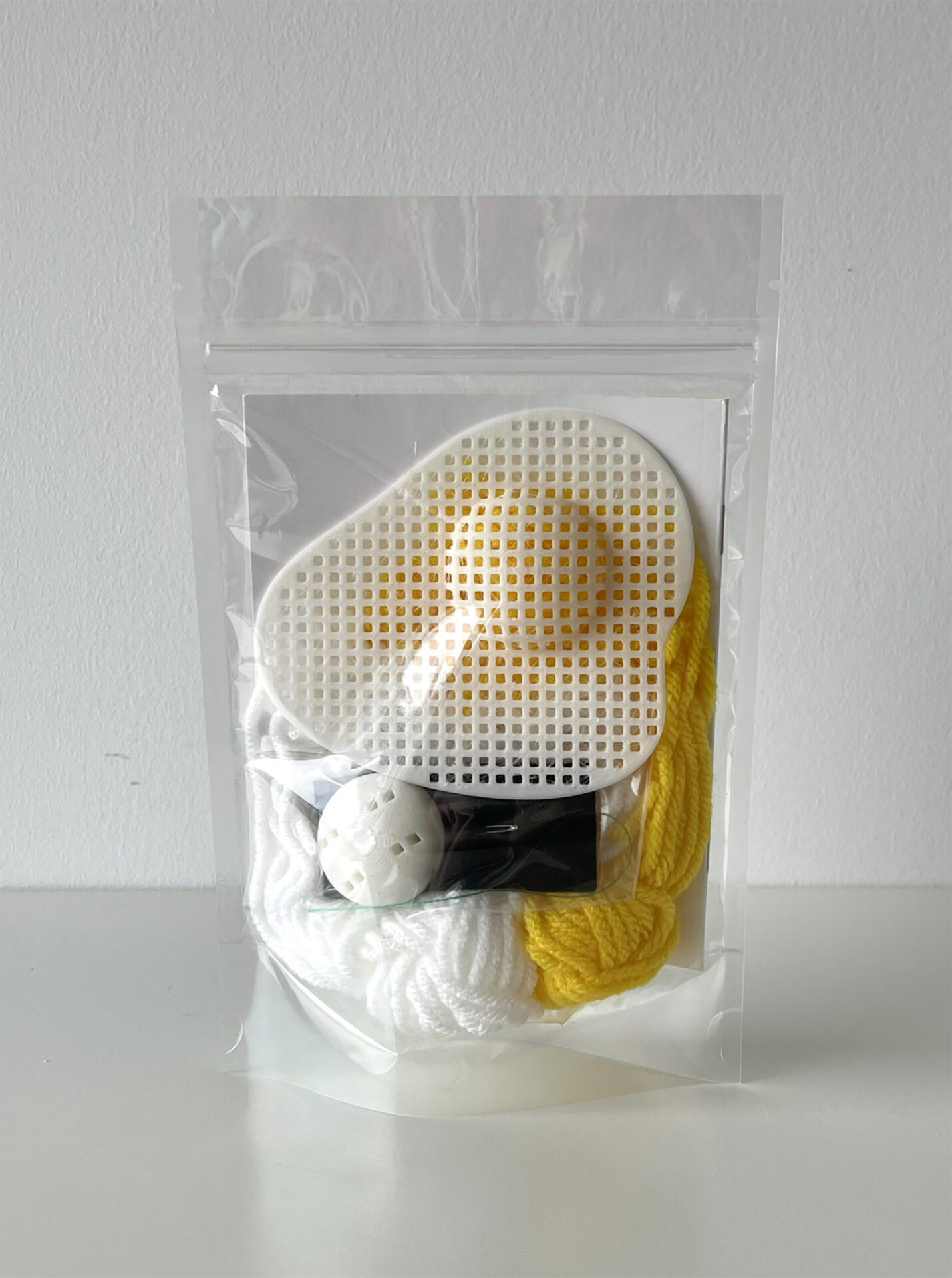 Embroidery Kit in Packaging, Back View