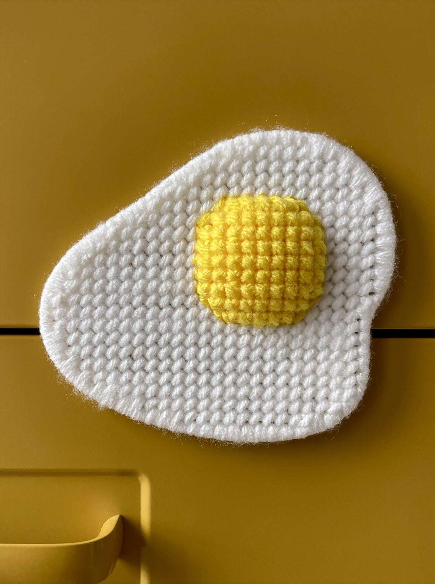 Fried Egg Embroidery, Overall View
