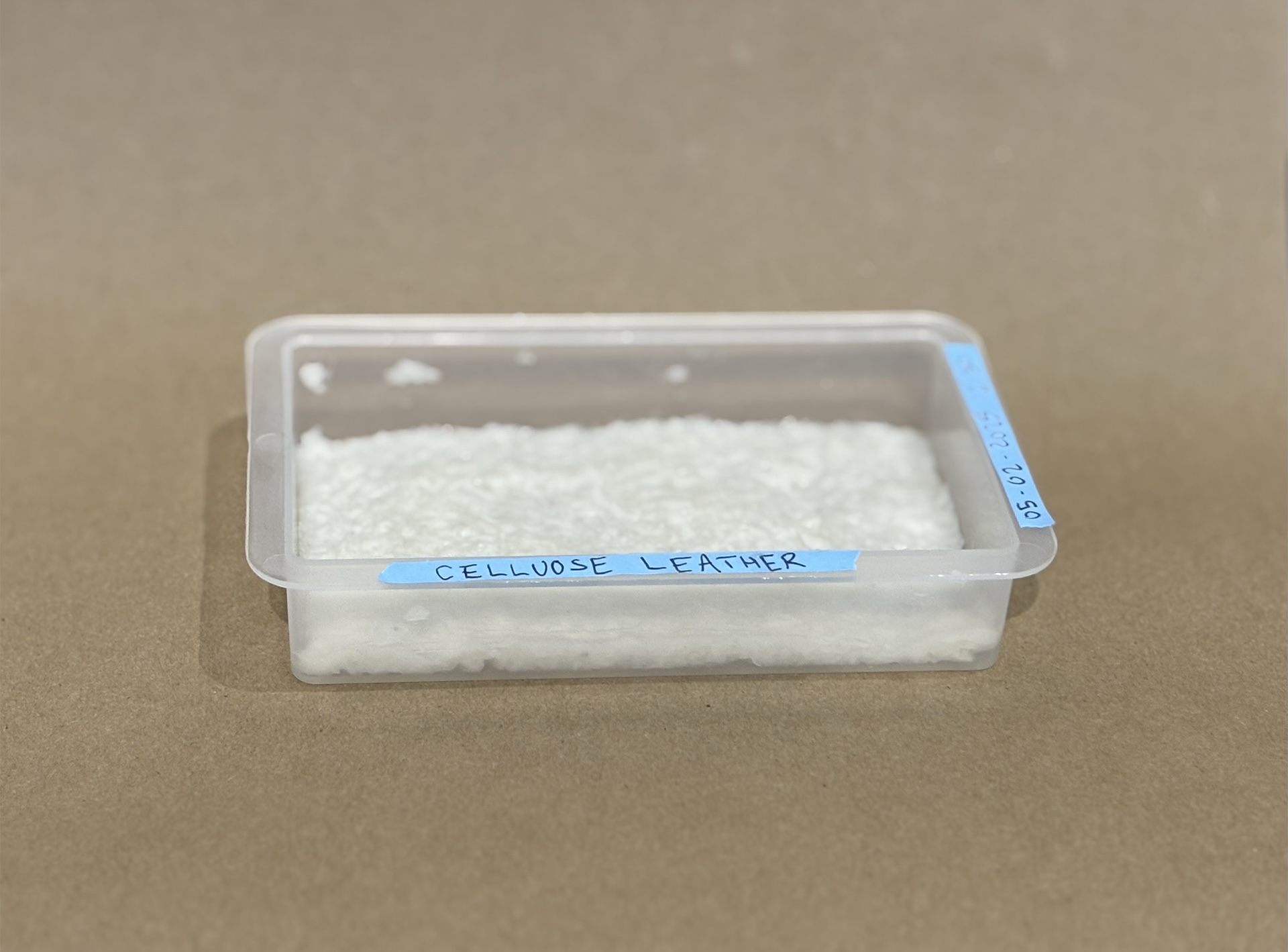 biomaterials in a tray