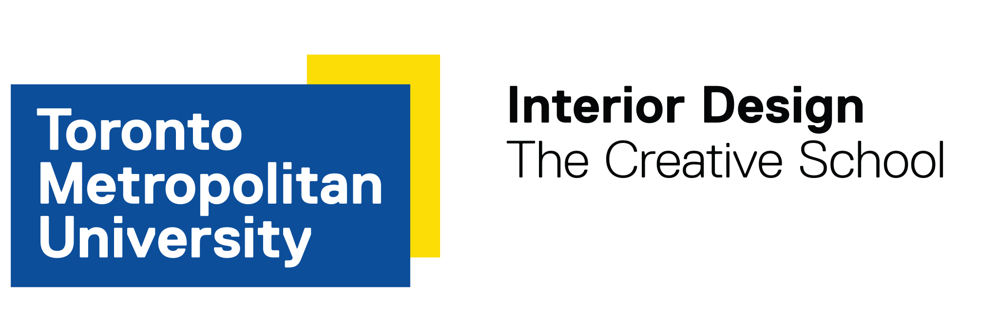 Toronto Metropolitan University School of Interior Design Logo