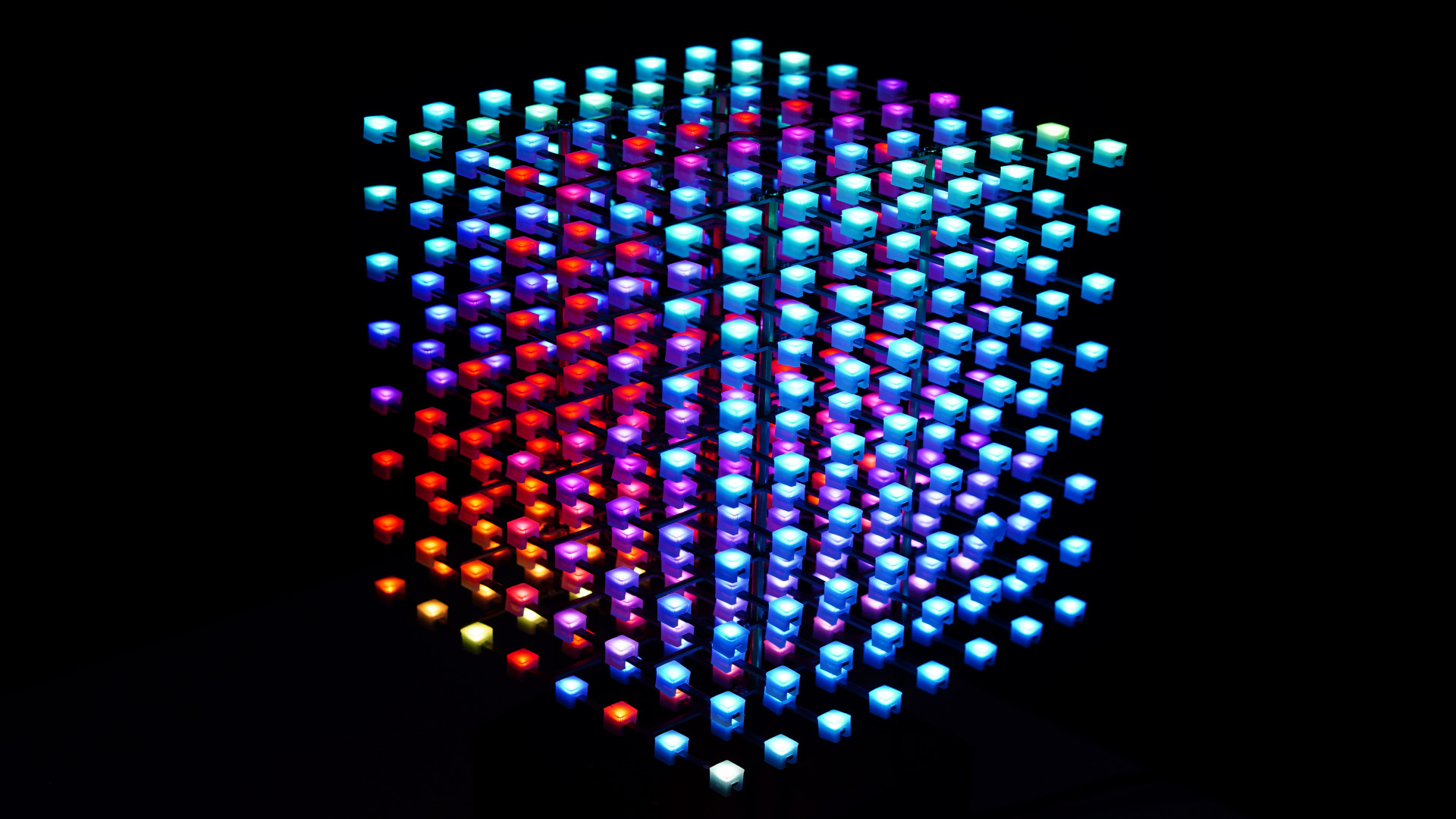 Volumetric light fixture