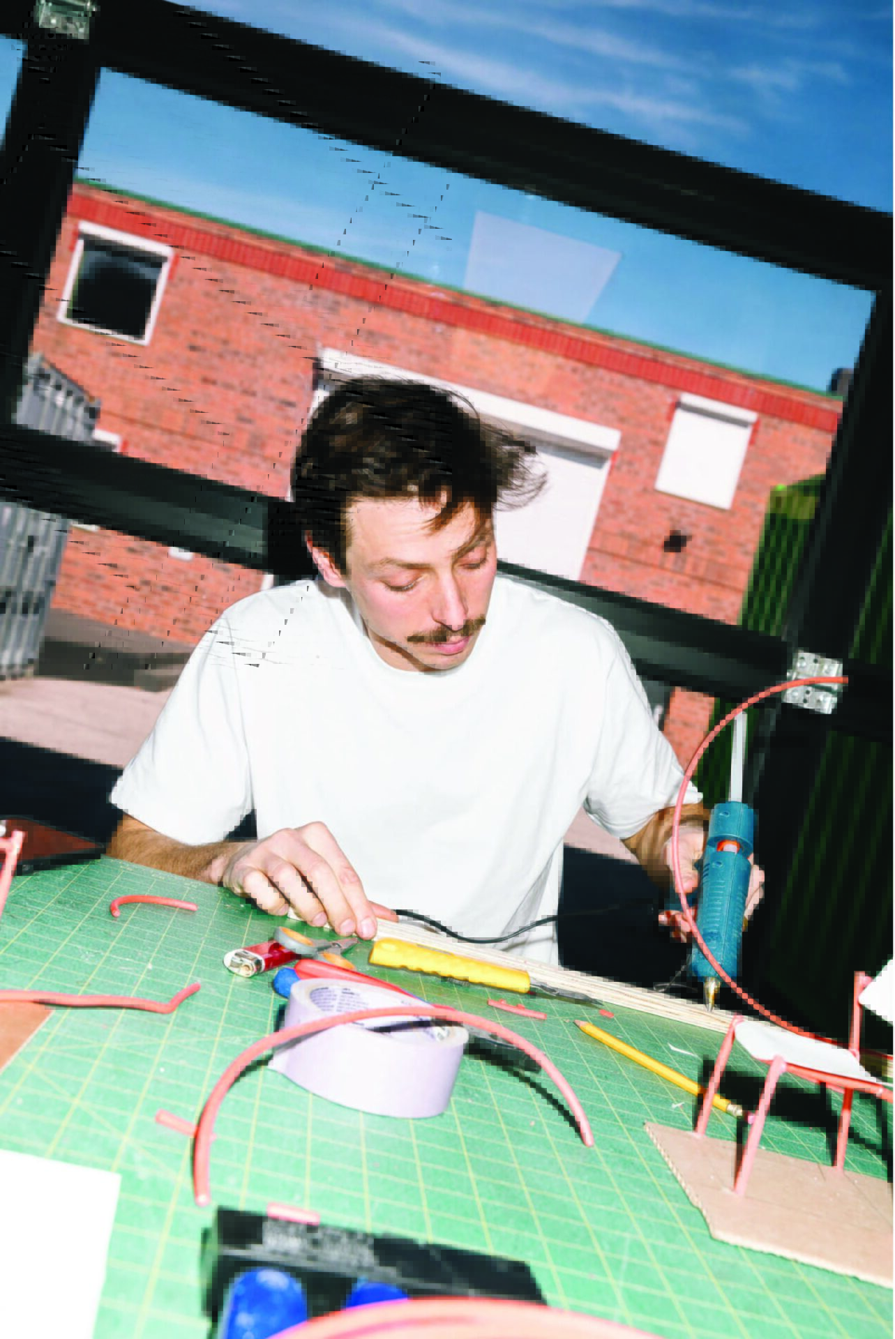 Jamie Wolfond in his Toronto studio. 