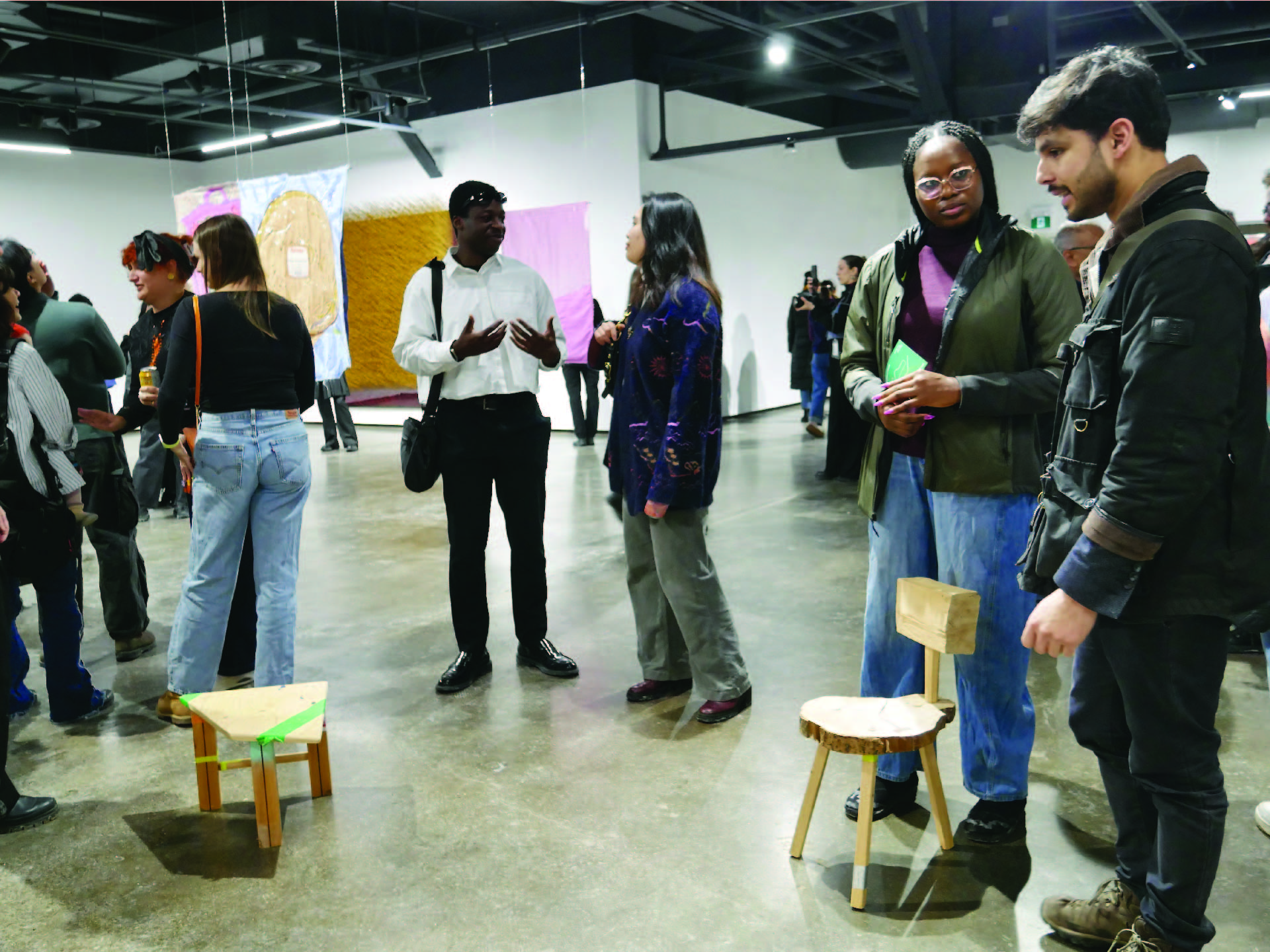 The Traces Exhibit at Habourfront Centre, documented by Garry Bakuniec.