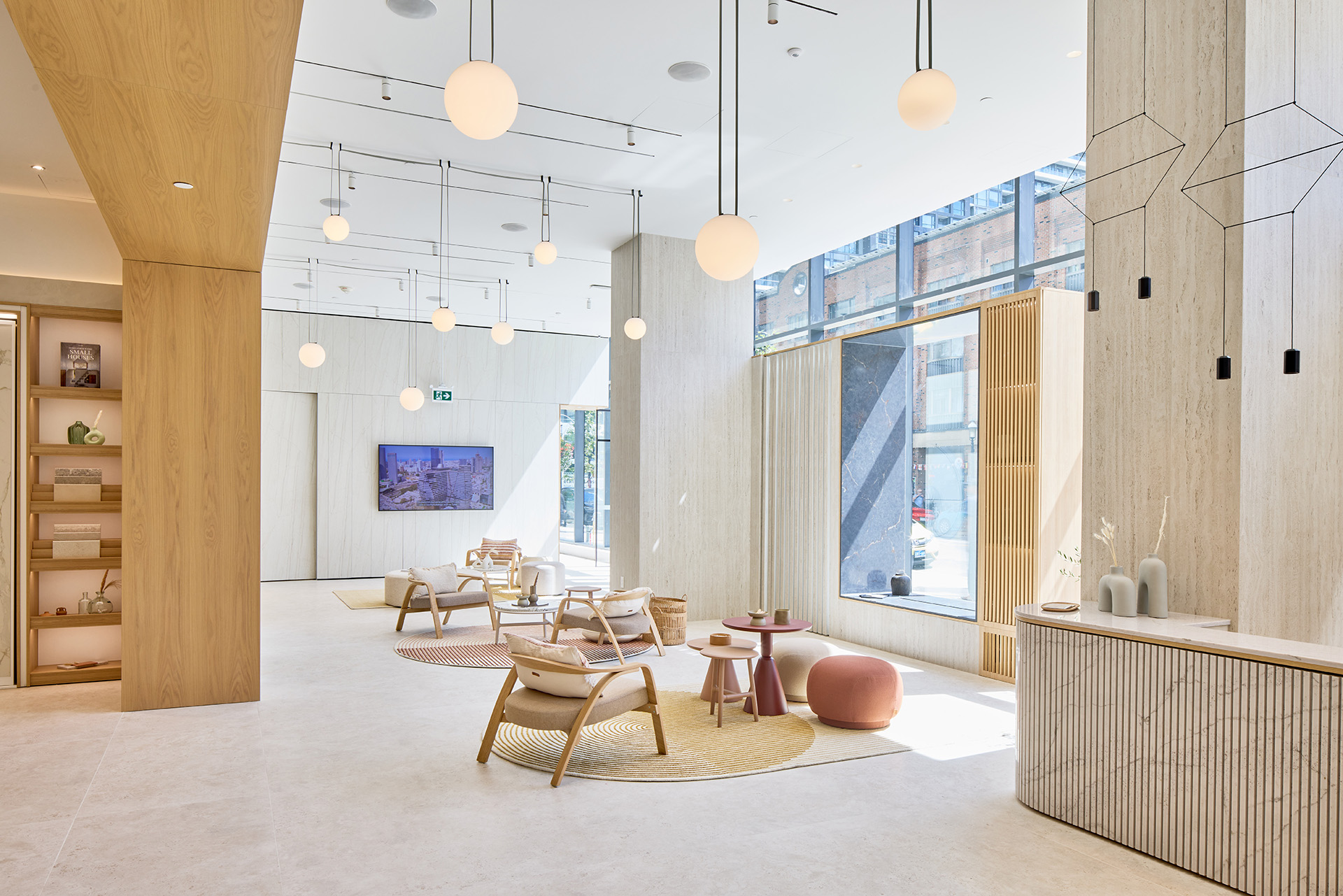 The interior of the Cosentino Showroom.